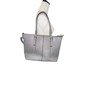 Women's Unbranded pebbled Gray laptop Tote Bag Medium